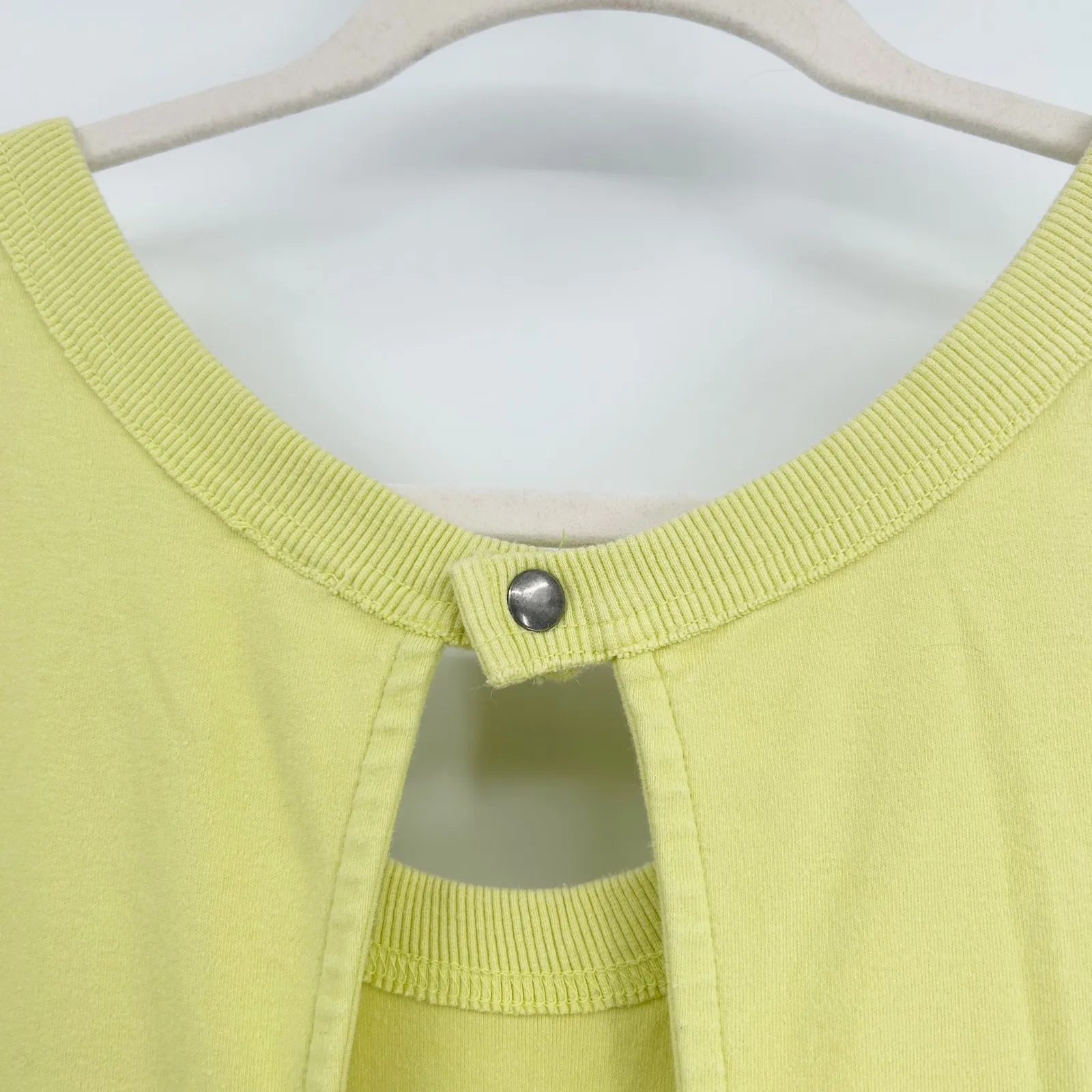 Free People Womens Slouchy Throw And Go One Piece Jumpsuit Size L Keylime Green - Image 8