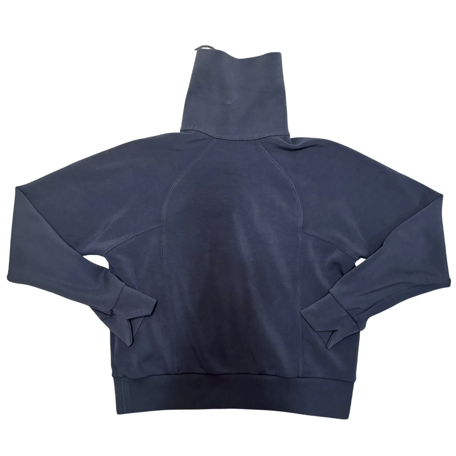 Spanx Air Essentials 1/2 Zip Sweatshirt Women's XS Blue Stretch Soft Pullover - Image 7