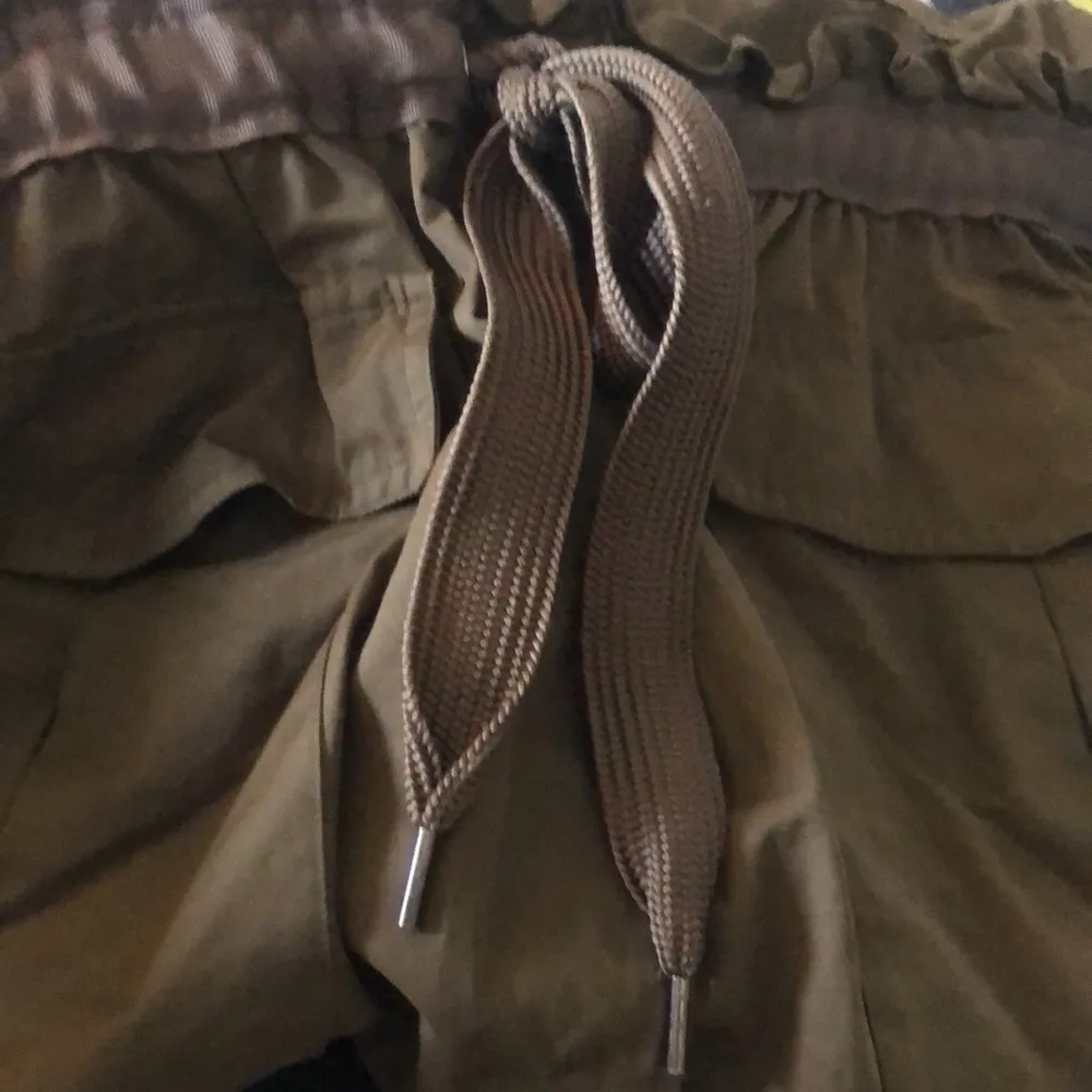 Simply Vera Vera Wang Bella Swan Army Green Military Utility Coat Jacket Size L - Image 9