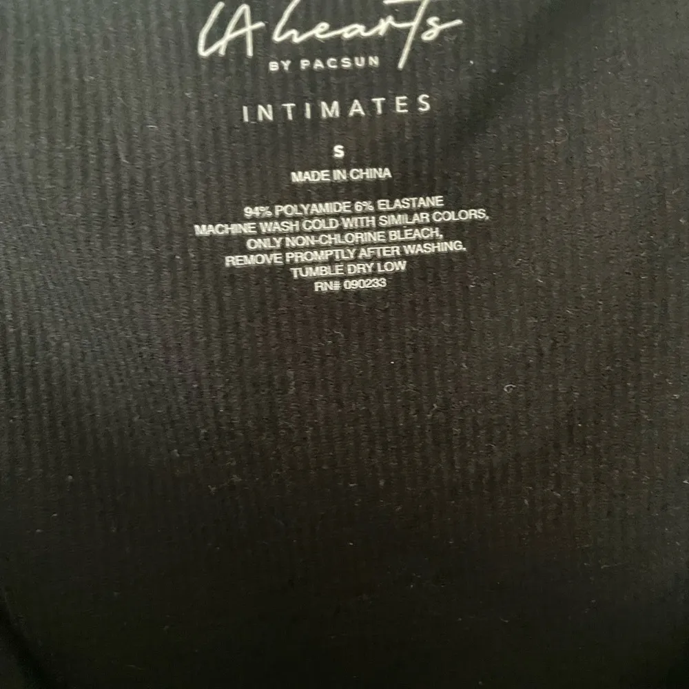 NWT LA hearts by pacsun black bra - Image 4