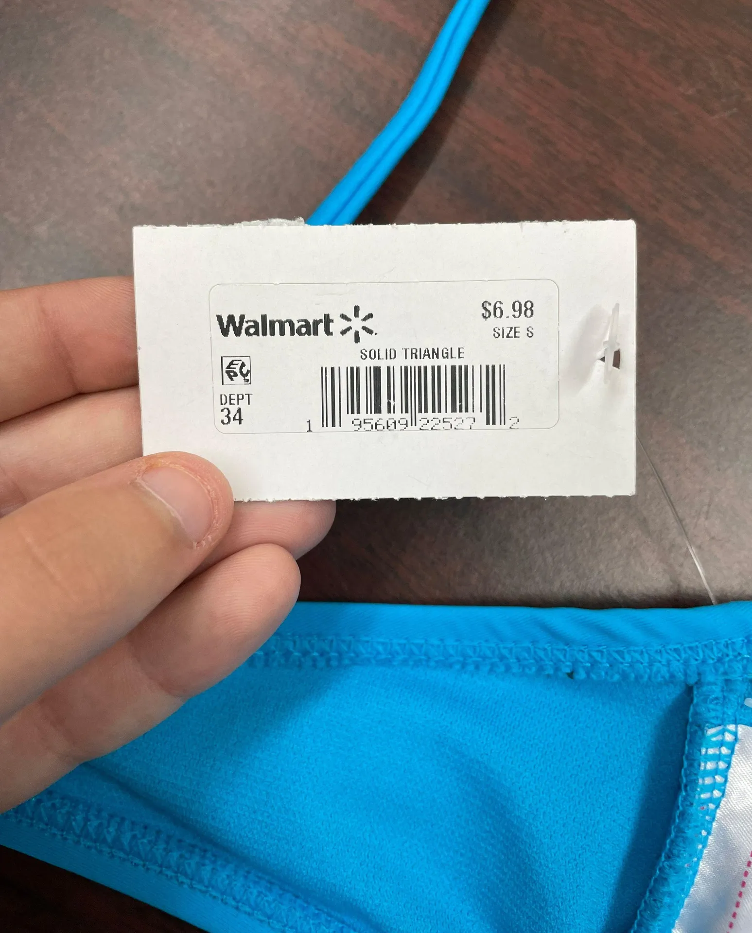 No Boundaries NWT  Junior Blue Bikini Top - Image 4