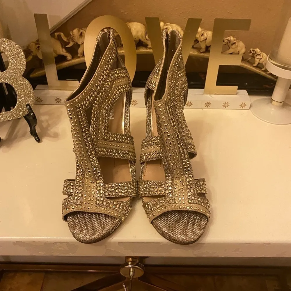 Gianni Bini  GLITTER FORMAL SHOES SIZE 6M - Image 8