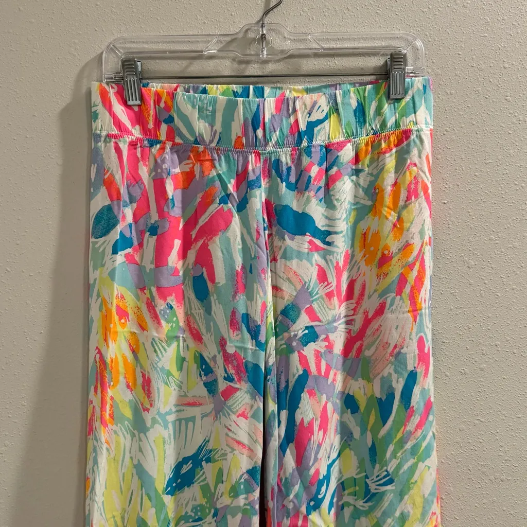 Lilly Pulitzer Size XS Sparkling Sands Bal Harbour Palazzo Pants Preppy Resort - Image 6