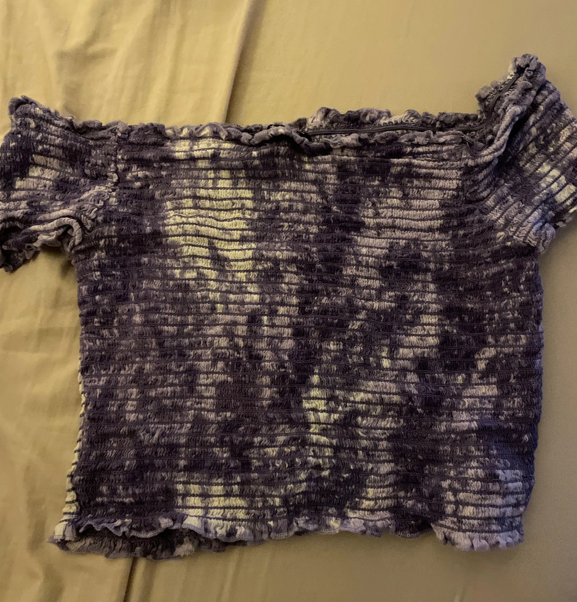 Cropped Off The Shoulder Top - Image 2