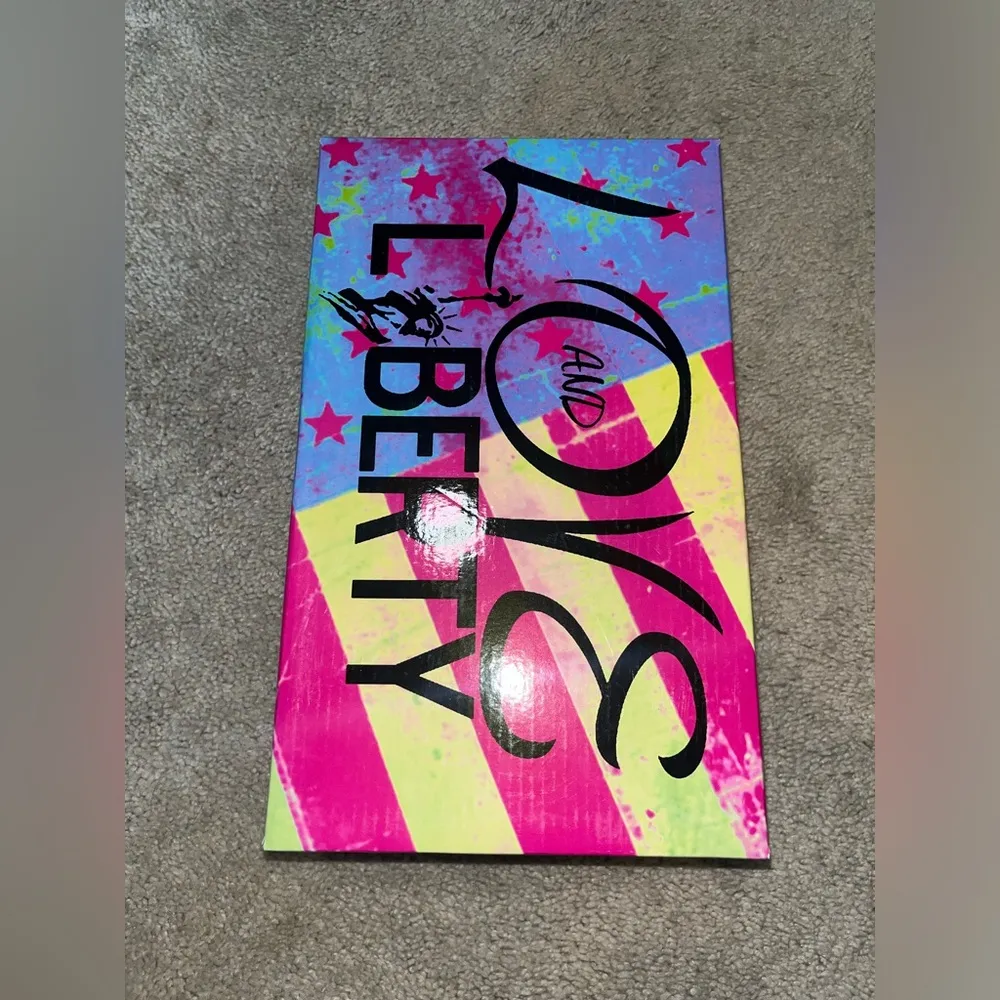 Love and Liberty Made in USA NEW Black Low Heel Flip Flop Bling Sandals Size 11 - Image 8