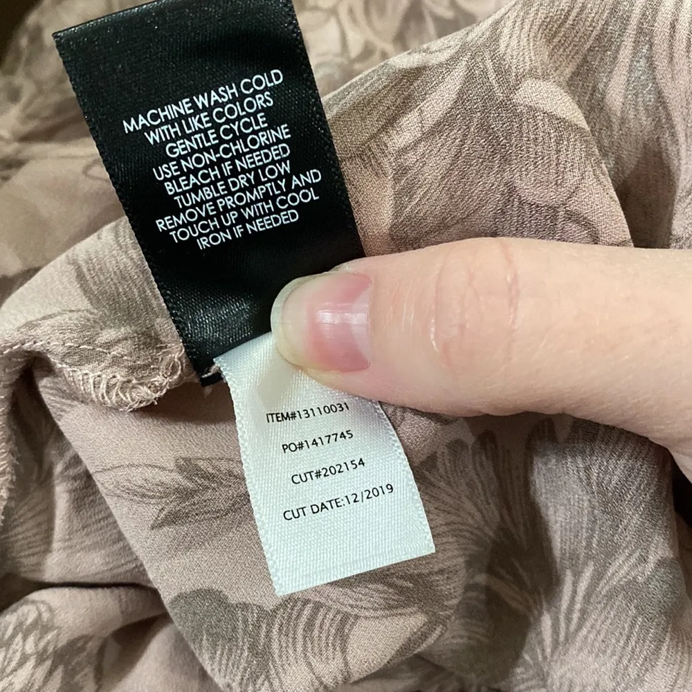 Torrid floral print peplum Georgette midi tank size 1X - Image 11