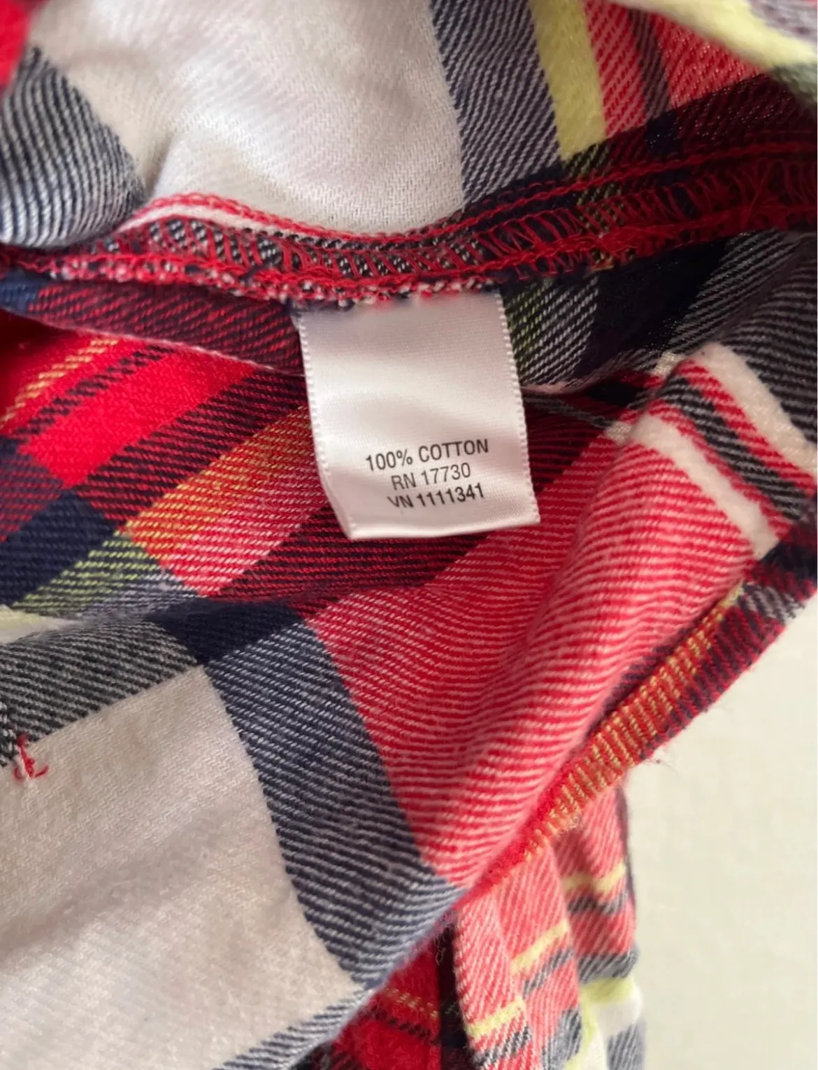 Mossimo Supply Co Red & White Collared Flannel - Image 8