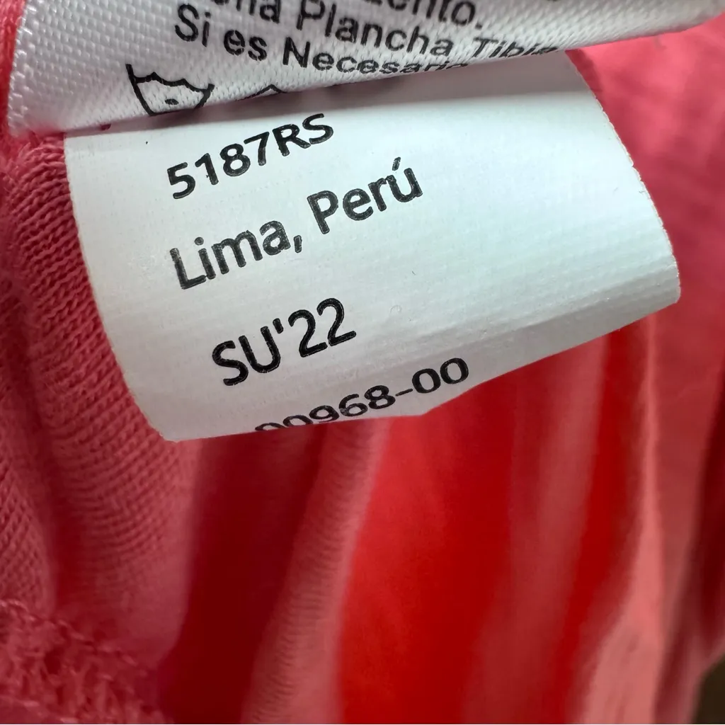 Nation LTD Moxie Easy T-Shirt Dress Short Sleeve Mini Strawberry Shake Pink XL - Image 13