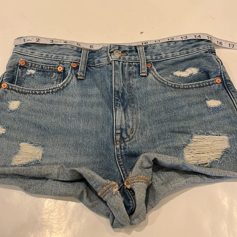 Madewell Relaxed Denim Shorts Size 25 - Image 4