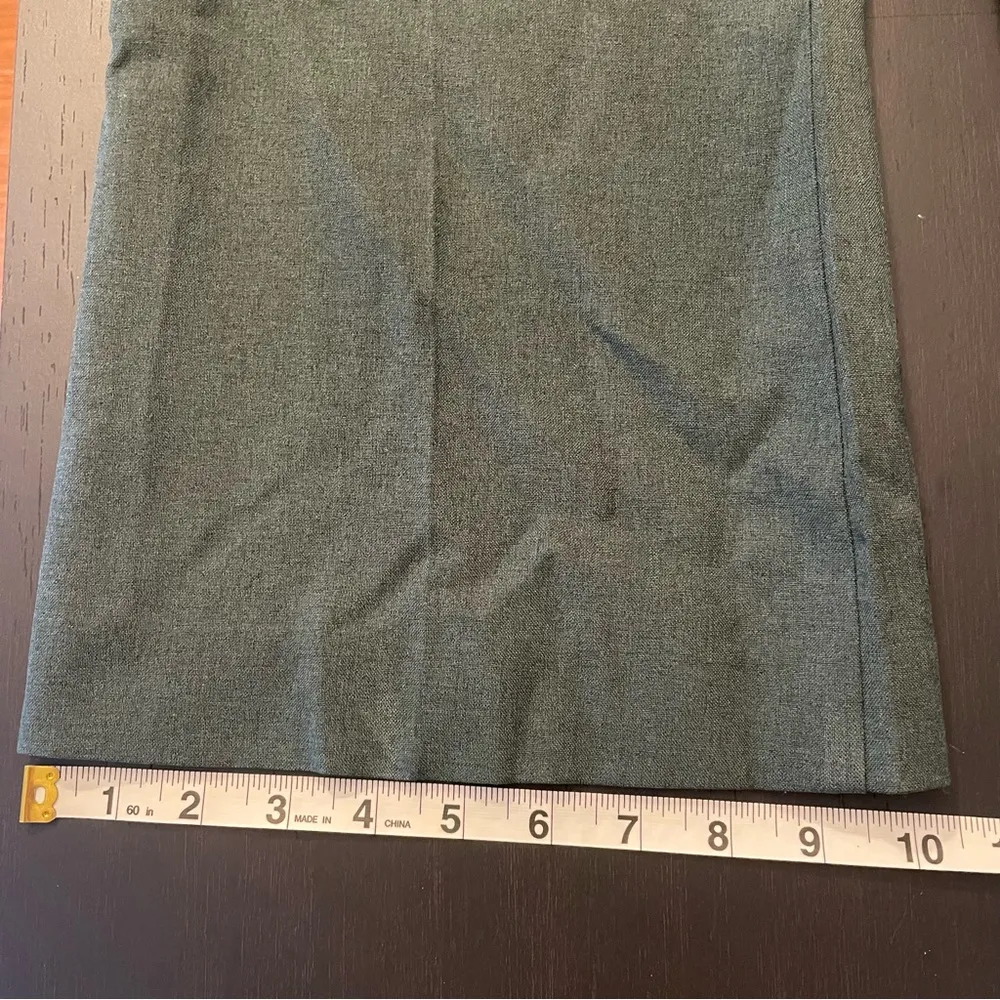 United Colors Of Benetton  Green Straight Leg Dress Pants Women’s Size 8 Approx - Image 6