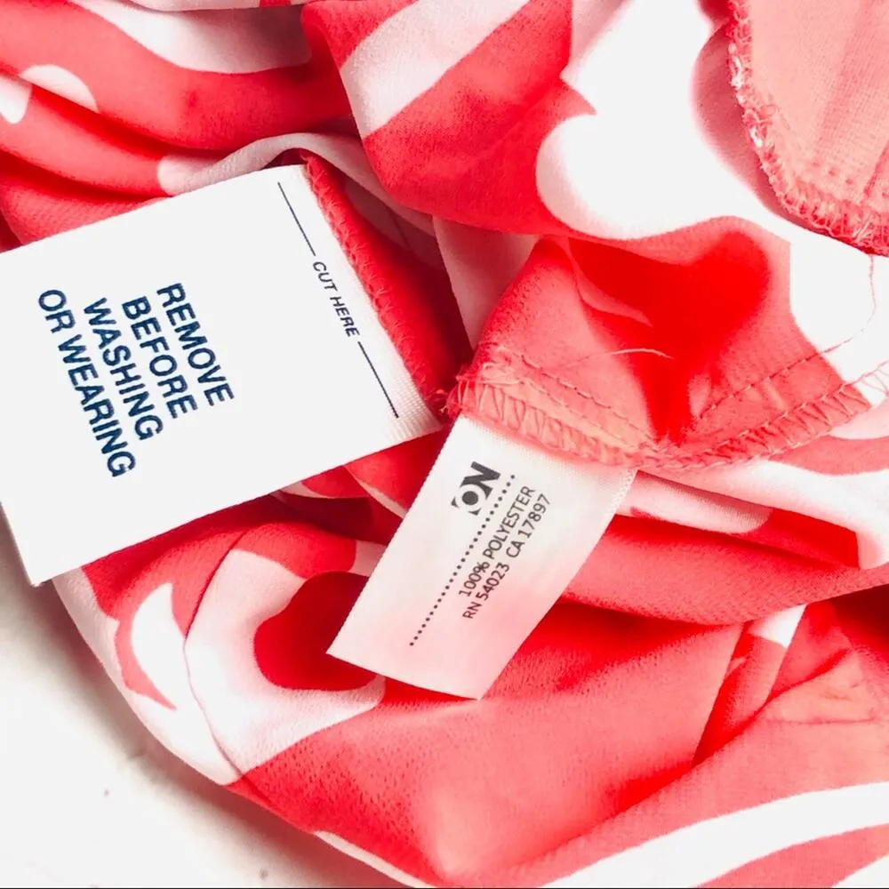 Old Navy Flower Print Women's Tube Top Sz M - Image 10