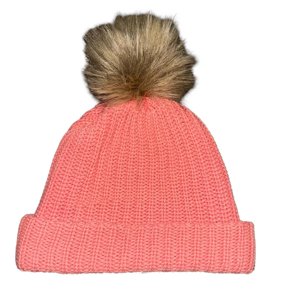 Adult Pink Love Your Melon Hat with Interchangeable Pom - Image 2