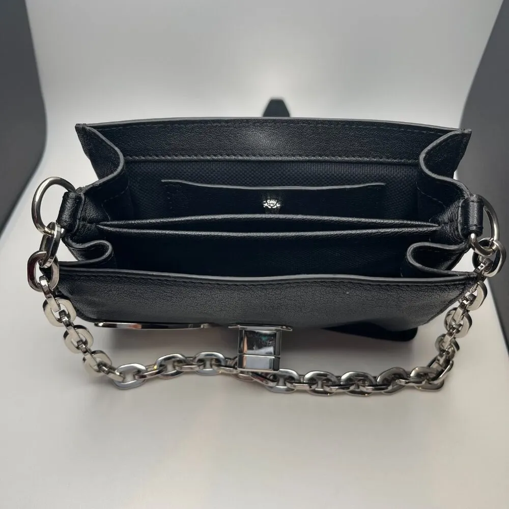 Versace Leather Rockstud Chain-Link Mini Bag - Preowned - Image 13
