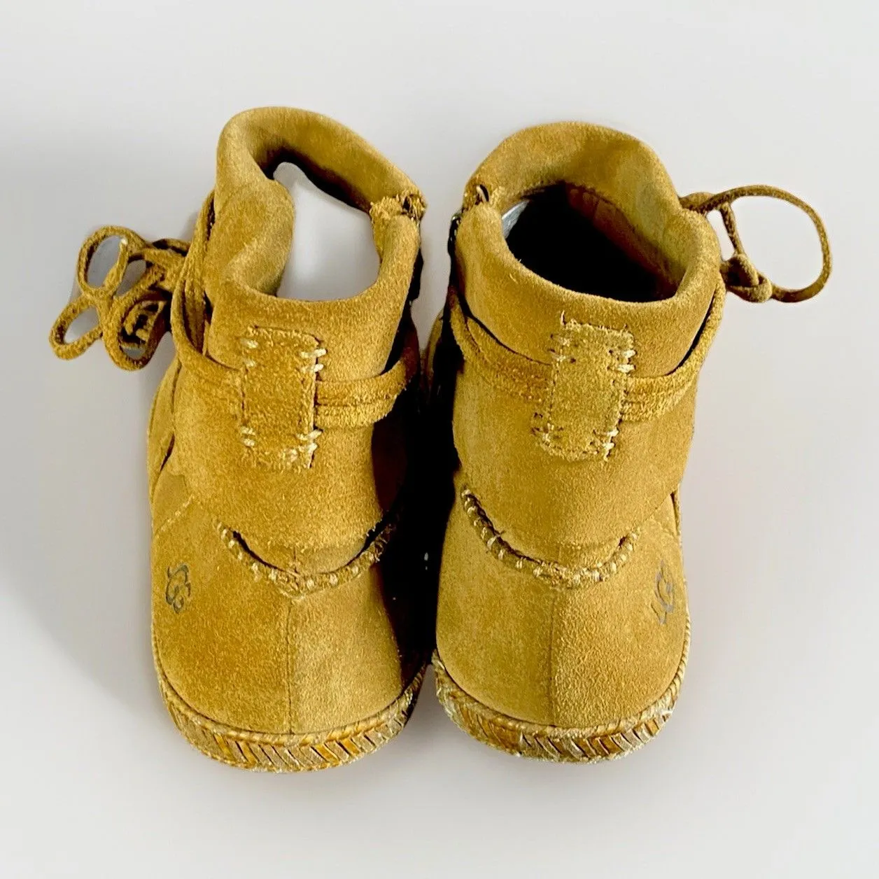 UGG Australia Reid Women Chestnut Slate Ankle Boot 1019129 Suede Bootie Size 7 - Image 3