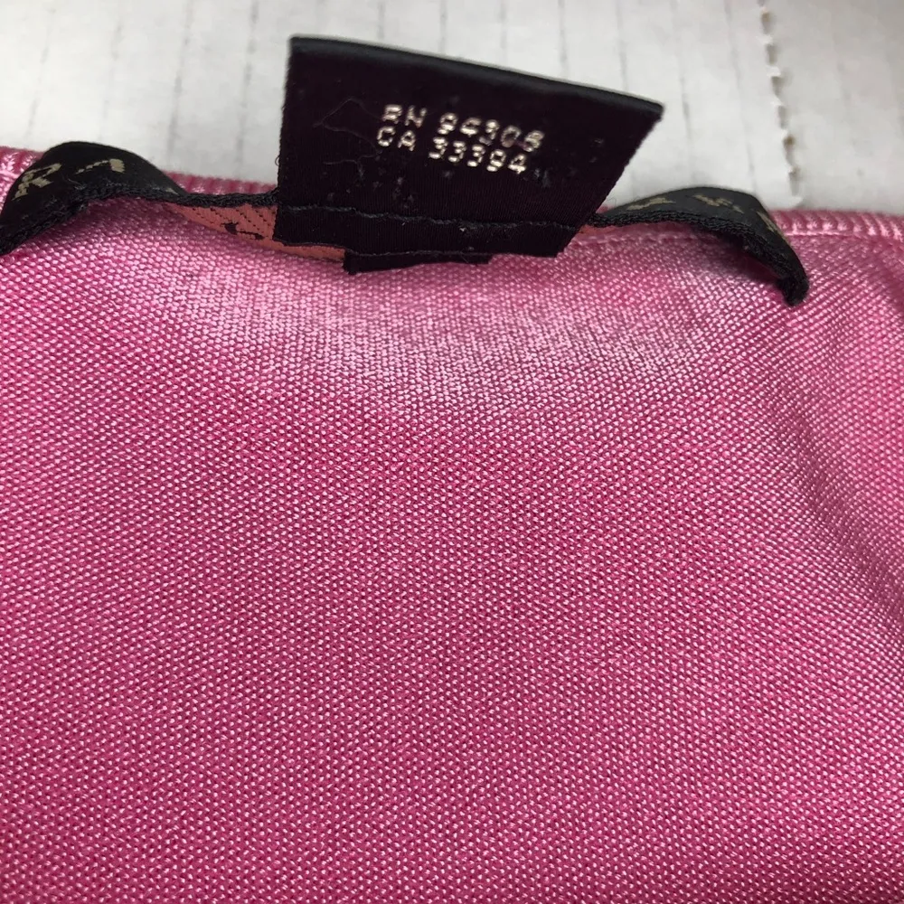 Ralph Lauren Black Label Camisole Pink w/ Spaghetti Straps Sz L EUC Knit Layer - Image 9