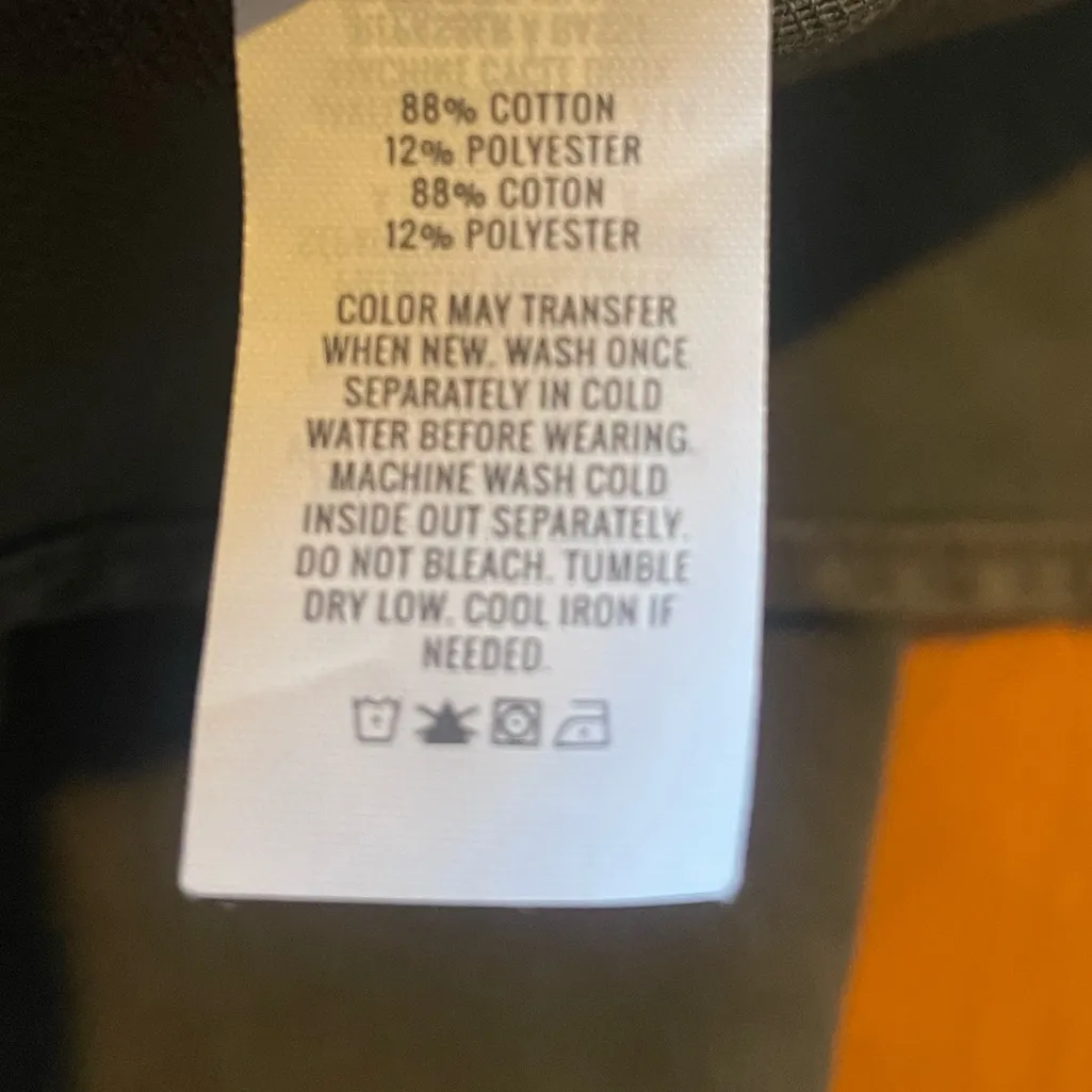 Aerie size XS black Demin circle mini skirt cowgirl elastic waist pull on - Image 8