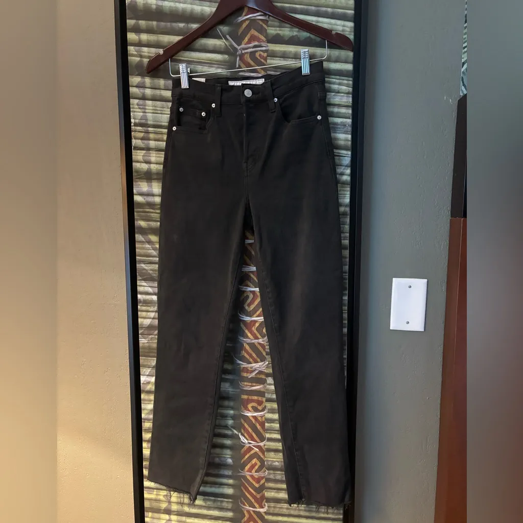 Frank & Eileen Cork Jeans Worn Black Sz M – Coastal, Minimalist, Normcore - Image 5