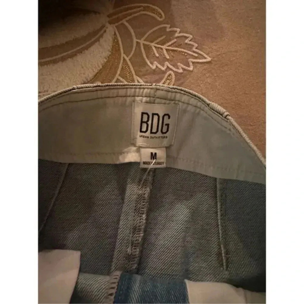 BDG Urban Outfitters  Denim‎ Frayed Skirt Size Medium Vintage - Image 5