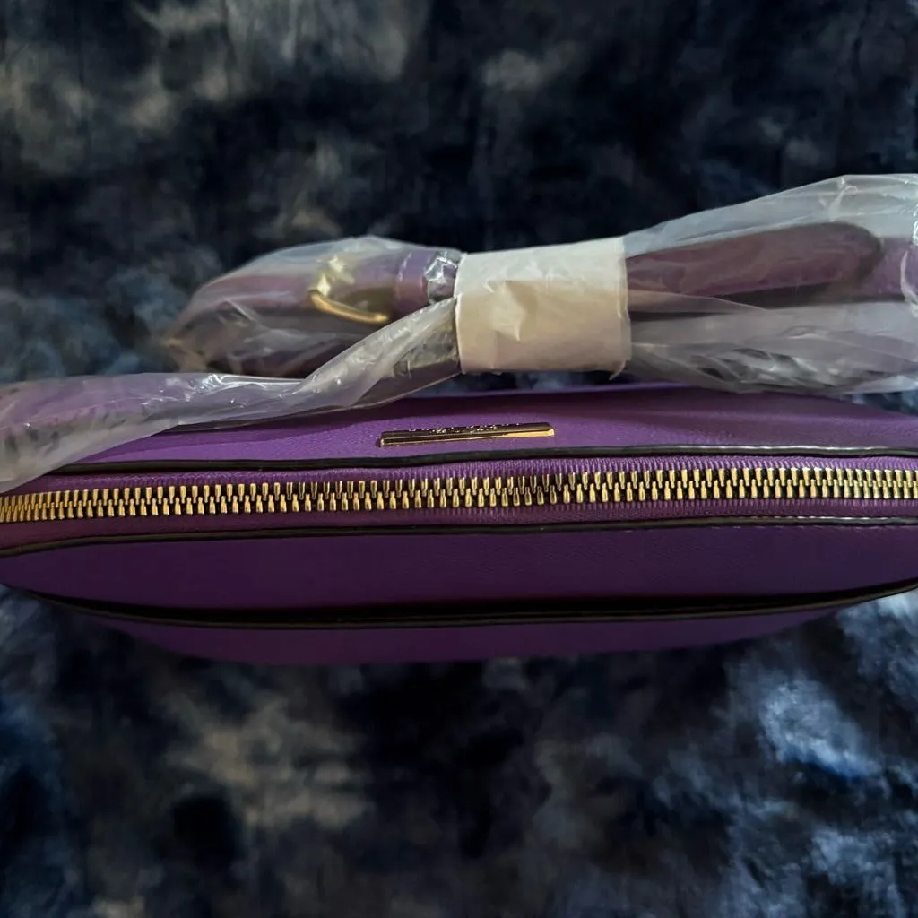 Trina Turk Vibrant Purple Crossbody Bag - Image 3