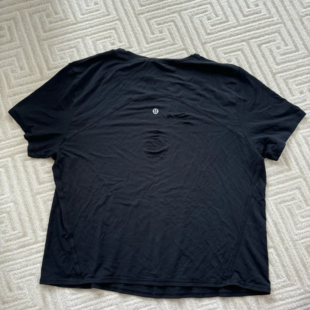 Lululemon Action Always Short Sleeve Black - Image 6