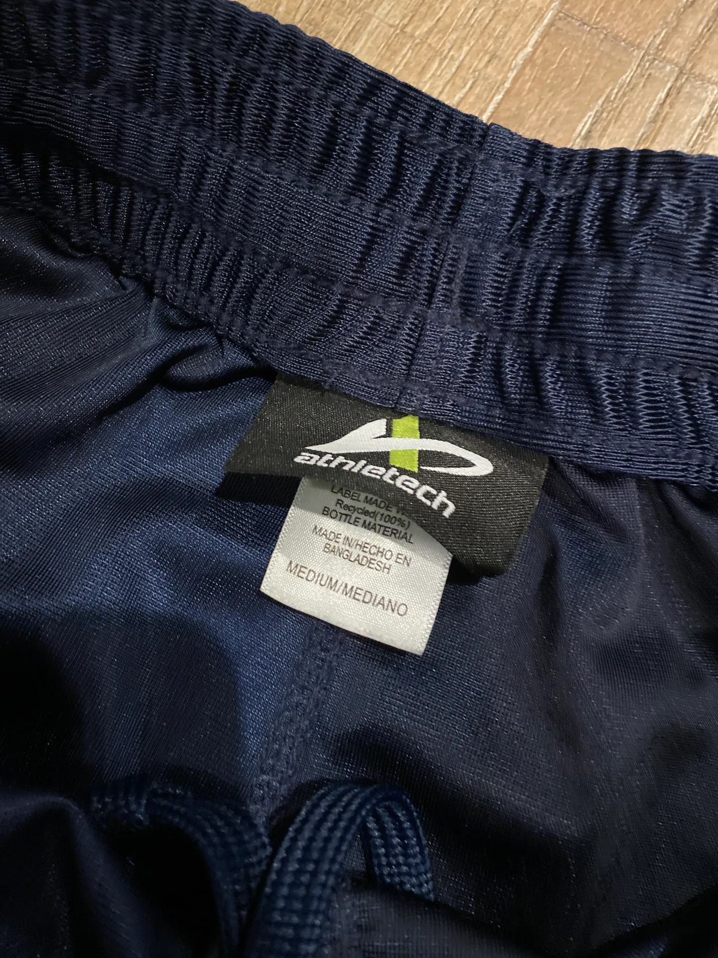 Athletech Shorts Blue Size M - Image 2