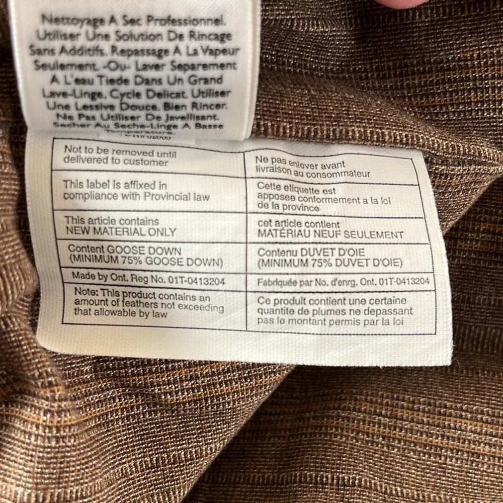 EUC Eddie Bauer Goose Down Puffer Coat Red Size XXL (1X) - Image 8