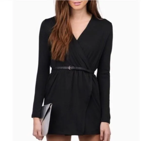 TOBI That's a Wrap Long Sleeve Wrap Dress - Image 16