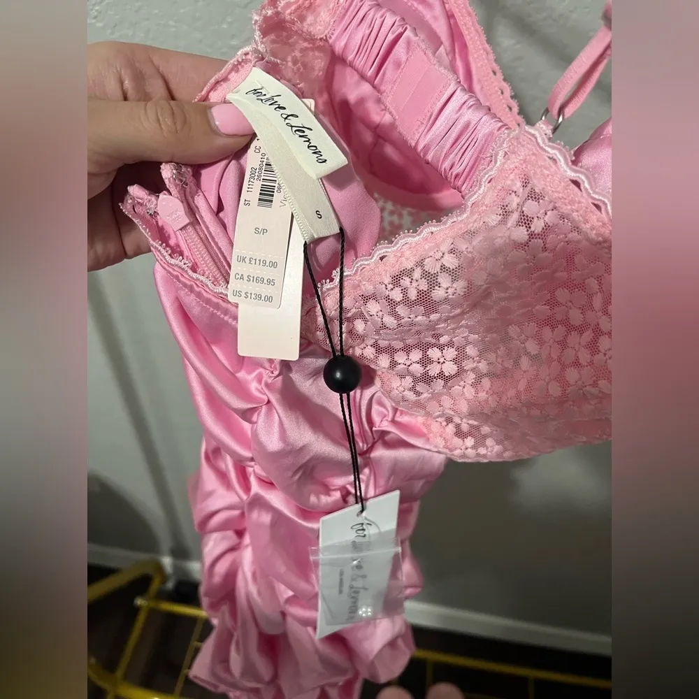 FOR LOVE & LEMONS X VICTORIA’S SECRET Posie mini slip dress - Image 7