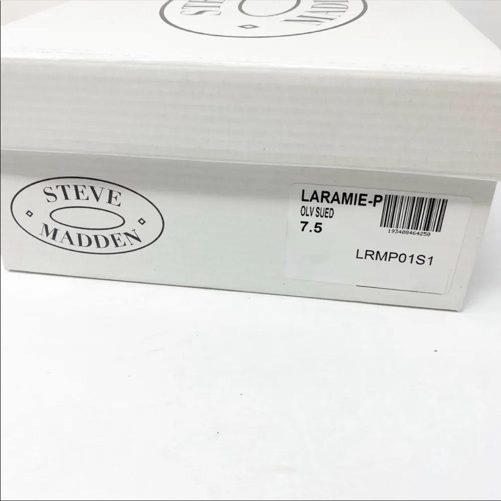 Steve Madden Laramie Leather Booties Olive… - Image 7