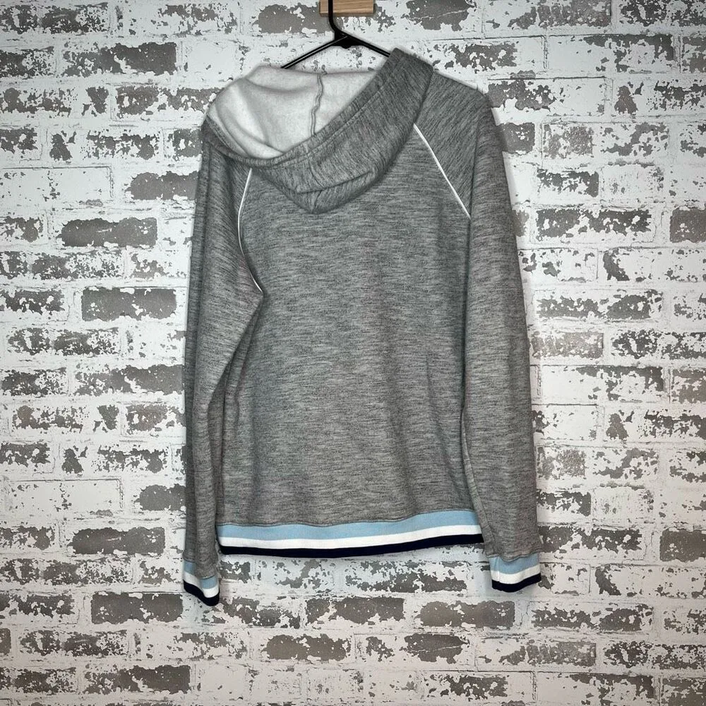 Peloton | women gray full zip hoodie - Image 8