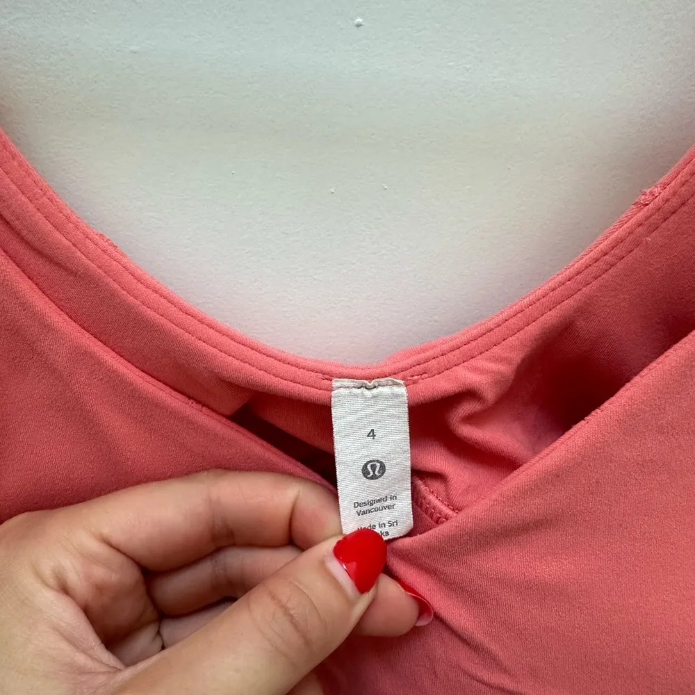 Lululemon Raspberry Cream Align Tank - Image 3
