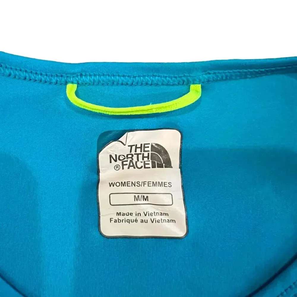 The North Face Women's Blue Baselayer Long Sleeve Thermal T-Shirt Size Medium‎ - Image 2