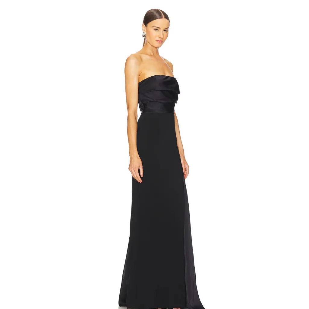 NBD Amira Gown in Black - Image 2
