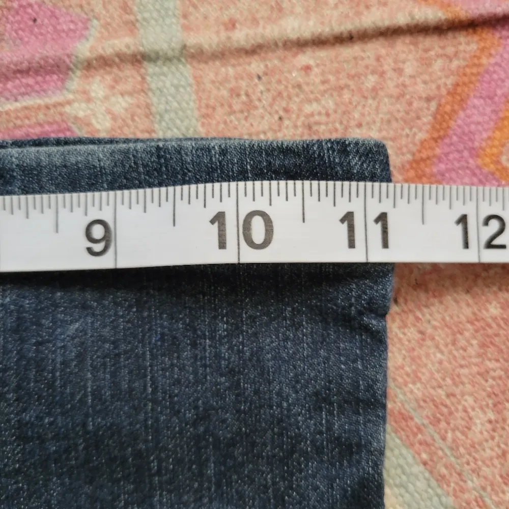 Tommy Girl dark wash midrise wide leg jeans size 9 - Image 10