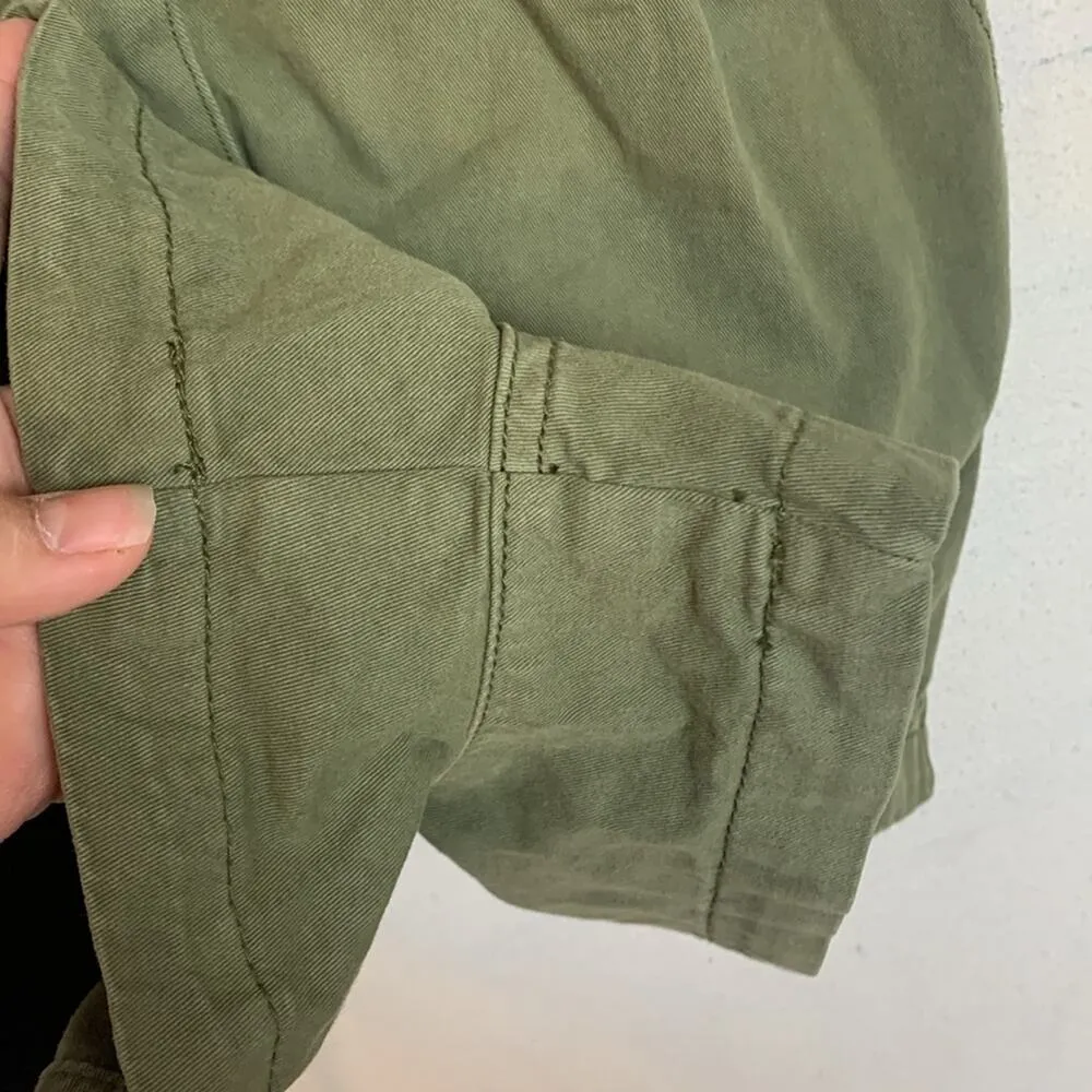 Kancan womens small one piece romper safari green army casual beach coastal res - Image 11