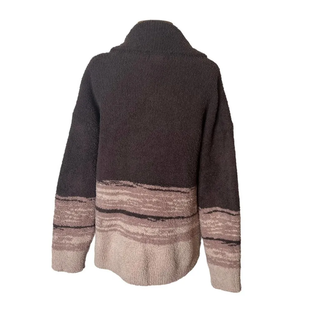 Barefoot Dreams CozyChic Shawl Collar Pullover sz M - Image 7