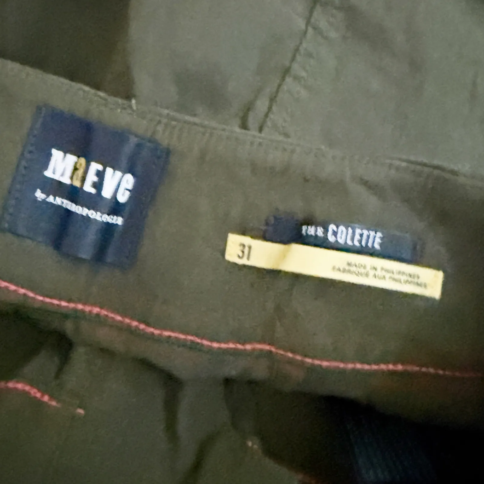 MAEVE x ANTHROPOLOGIE | The Colette Magic Fabric Wide-Leg Pants Dried Fern | 31 - Image 7