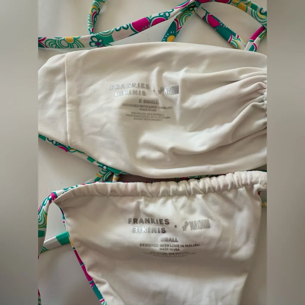 NWOT Frankies Bikini Set - Flower Power - Image 9