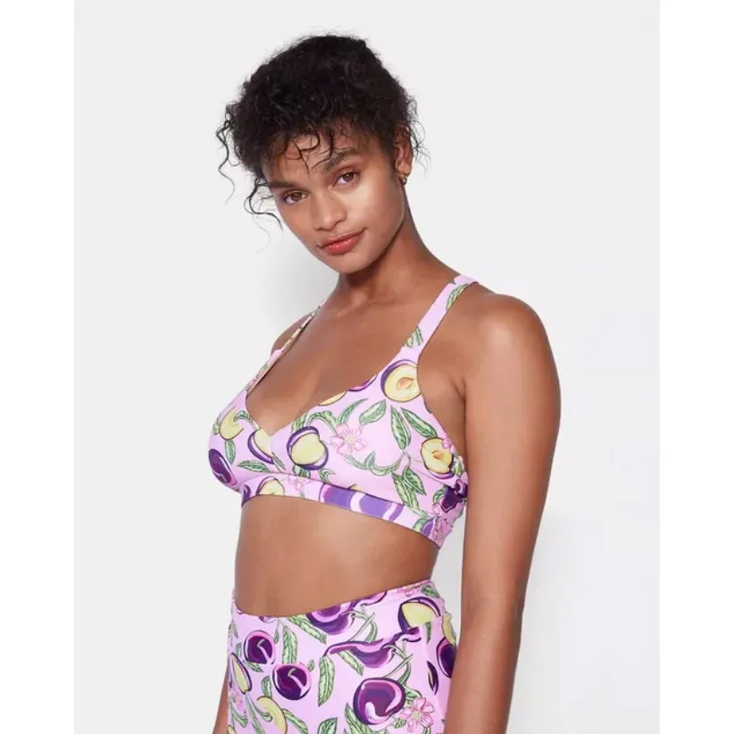 Mott50 Honey Plum Courtney Swim Bra Purple Small - Image 15