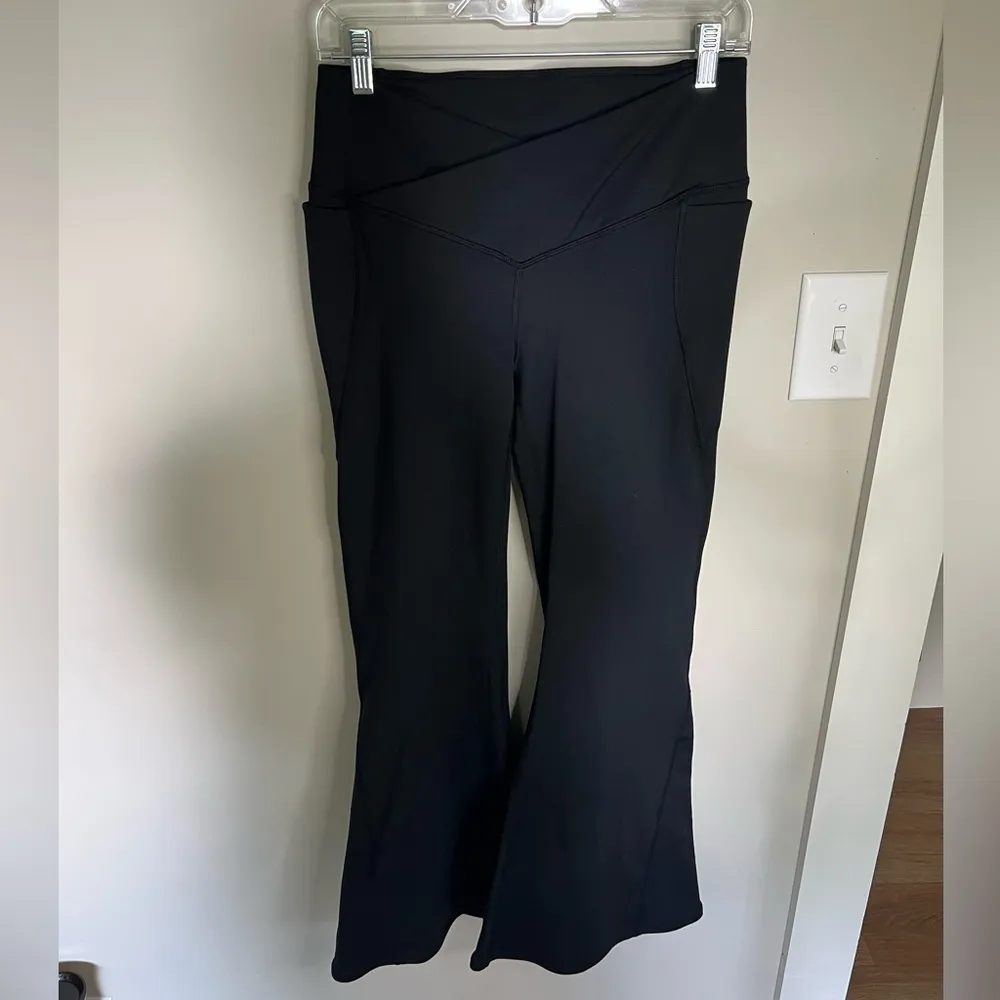 Fabletics Oasis PureLuxe High-Waisted Crossover Flares - Image 5