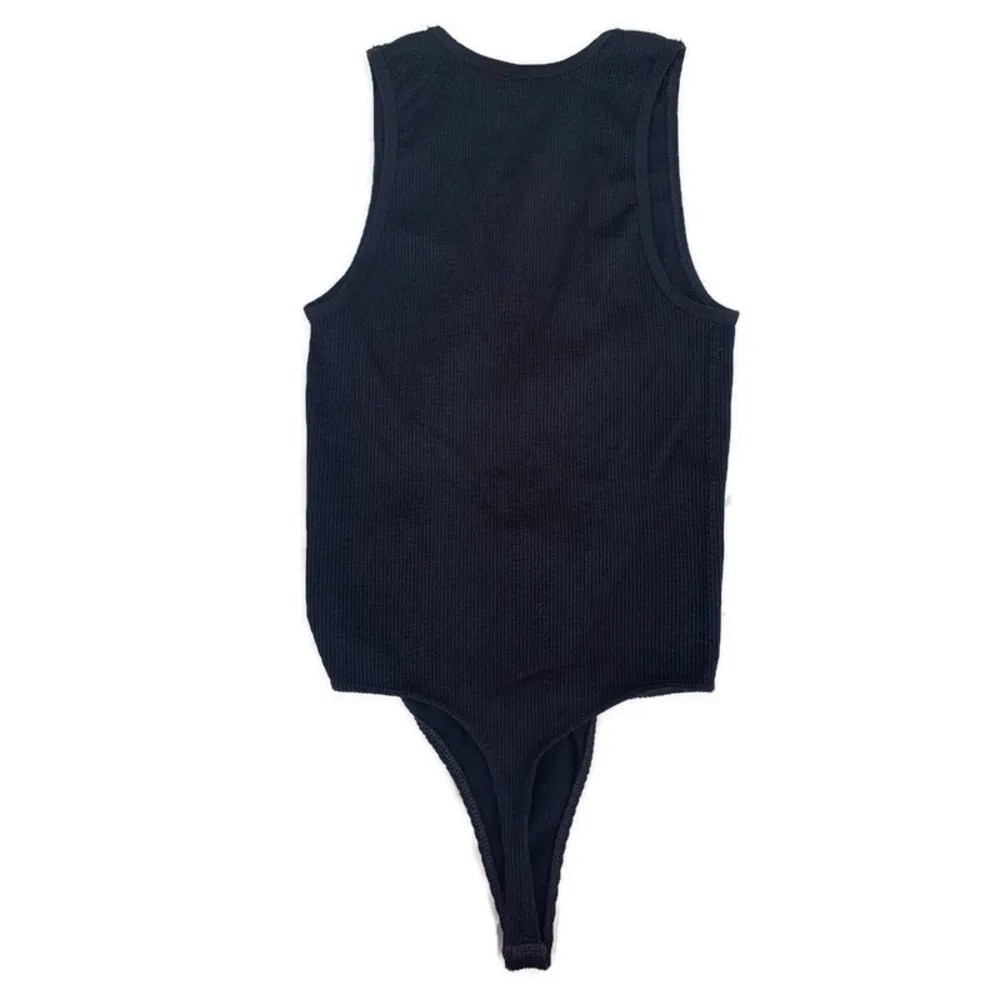 Out From Under Urban Outfitters black ribbed bodysuit small - Image 2