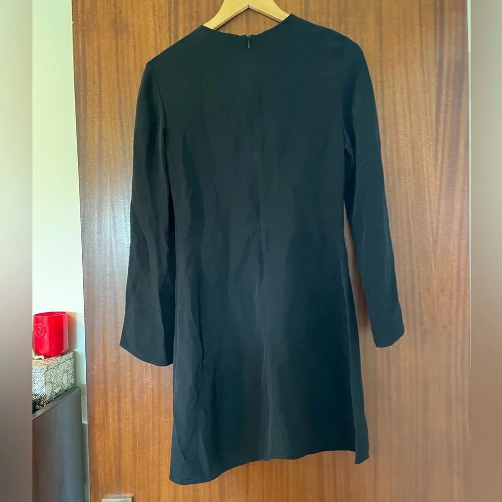 Black 3/4 Sleeve Phillips Lim Dress - Image 6