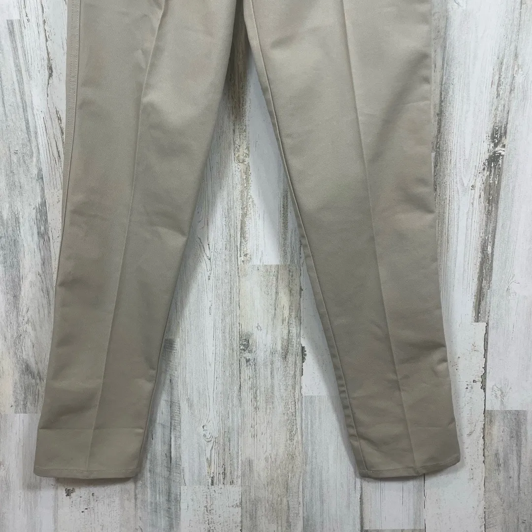 Rockies Vintage High Rise Khaki‎ Wrinkle Resistant Pants size 1/2 Extra Long NWT Tan - Image 2