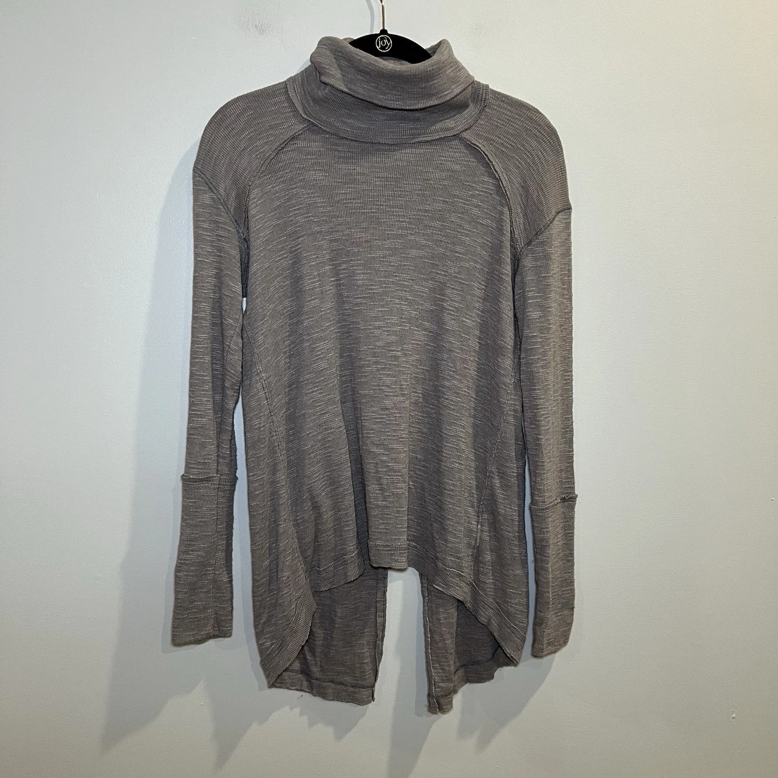 Free‎ People We The Free Split Back Turtle Neck Sweater Size XS Women’s Top - Image 2