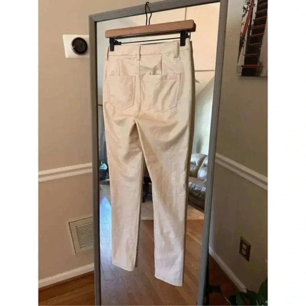 Treasury Vegan Leather Skinny Size‎ 3 NWT - Image 2