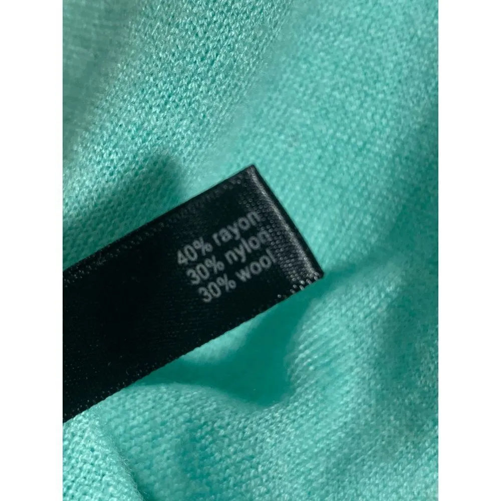 The Limited Womens Sweater V Neckline Classic Blue Medium - Image 2