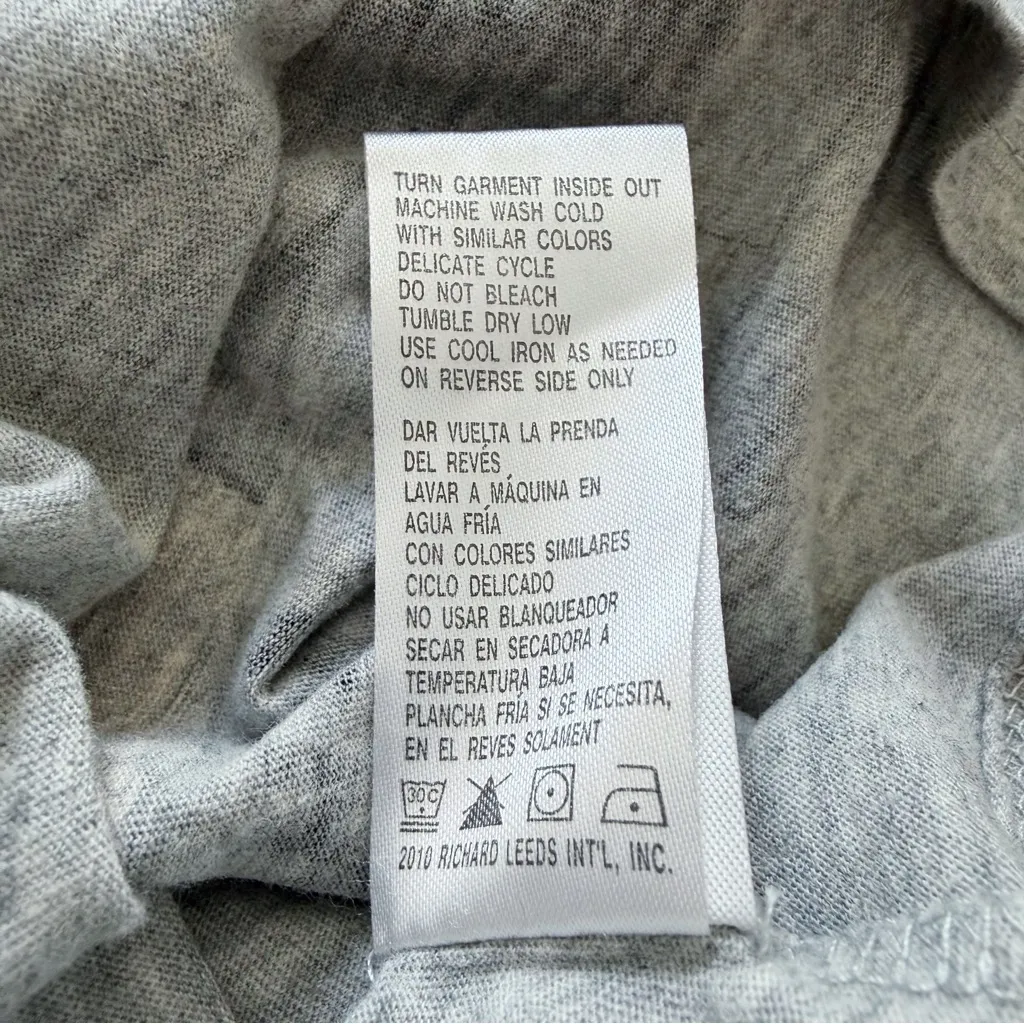 Betty Boop Pajama Shirt Womens Size XL Top Gray Red Sleepwear PJs Retro - Image 11