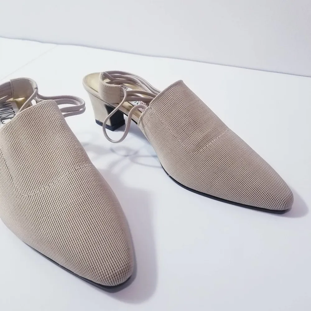 Mootsies Tootsies Knitted Sling Back Heels - Image 2