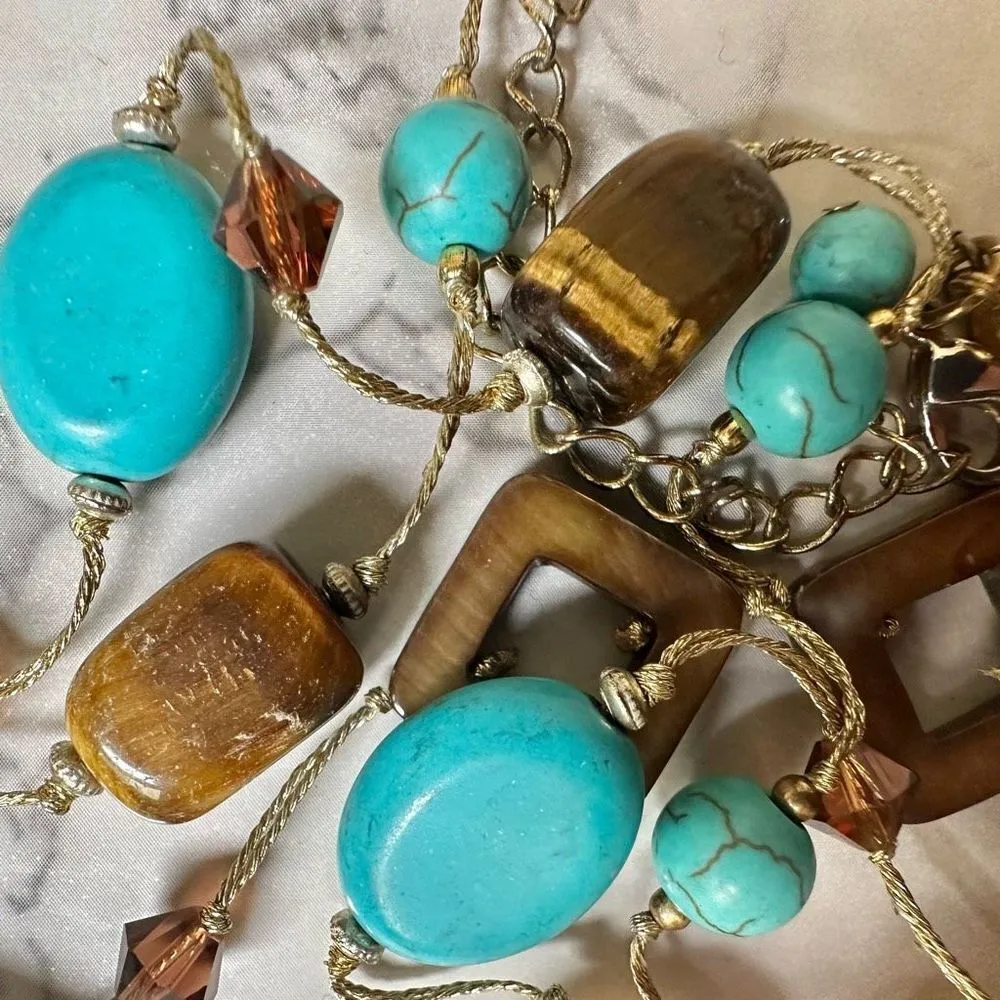 Premier Designs Promenade tigers eye necklace - Image 6