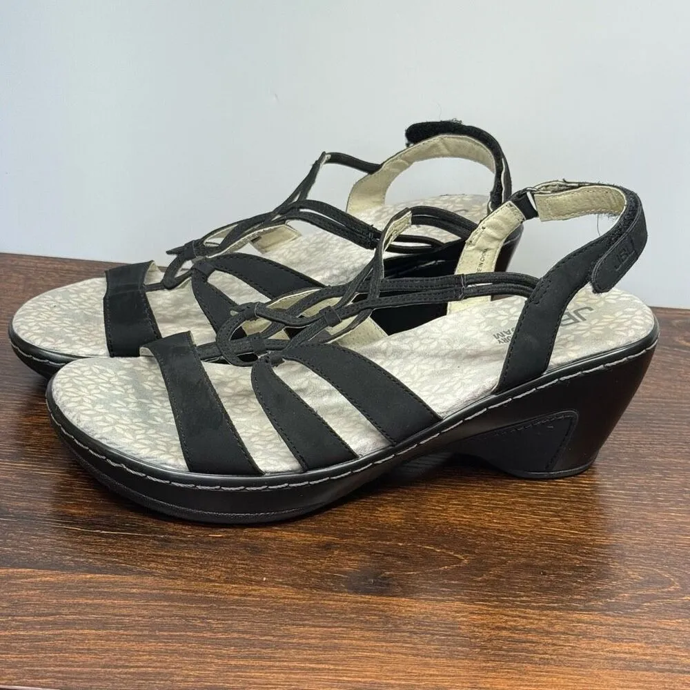 JBU By Jambu Gigi Sandal Black 3" Heel Size 9 - Image 6